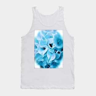 Calla Lily Icy Blue Tank Top